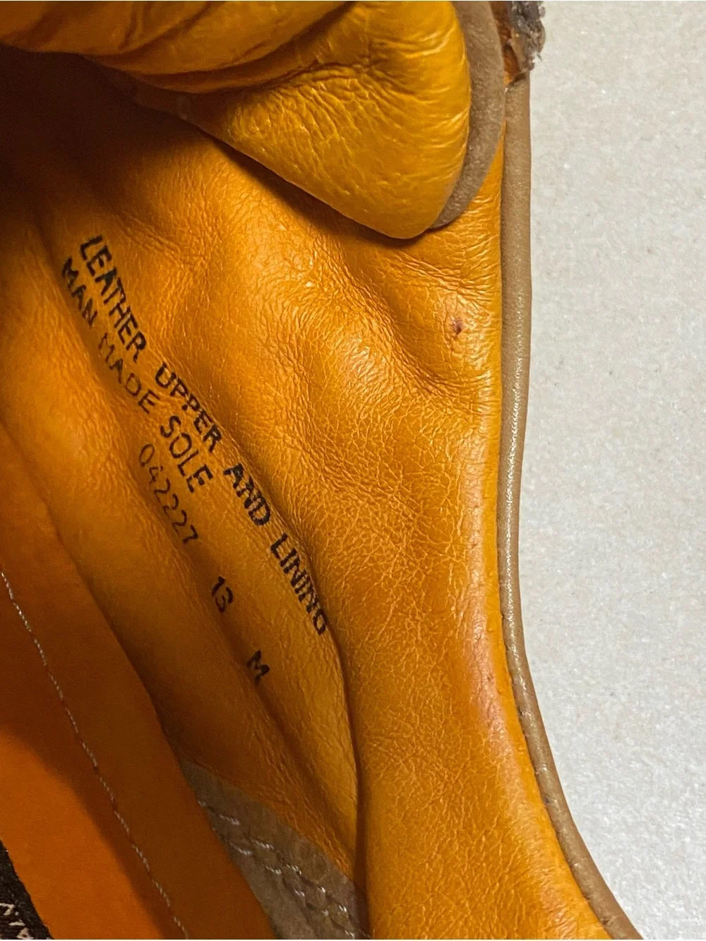 Casual Men's Leather Sneakers in Tan